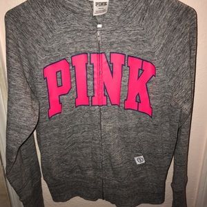 PINK Zip Up Hoodie